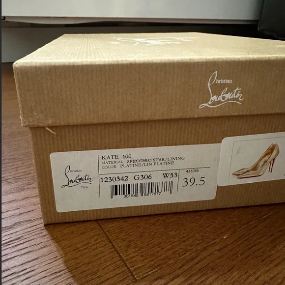 New! Kate 100 metallic leather pumps - Picture 8 of 12